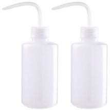 Bouteille de lavage 2 pièces 250 ml/500 ml Outil d'arrosage de bouteille de sécurité Bouteille en plastique économique avec étiquette étroite pour
