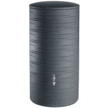 Prosperplast - Bouteille d'eau de pluie novara 280L couleur granit noir