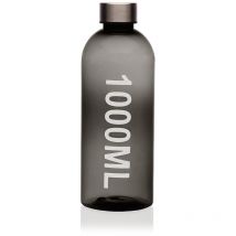 Bouteille en plastique réutilisable 1000 ml de gris versa