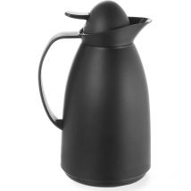Hendi - Thermos avec insert en verre pour café et thé, capacité noire. 1L 449608