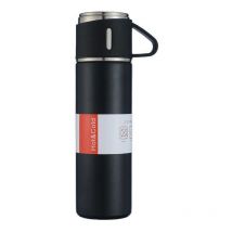 Bouteille isotherme en acier inoxydable 500ml Herzberg HG04210-BLK