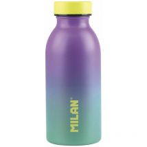 Bouteille Isotherme En Acier Inoxydable 304 Turquoise 354ml, Flacon Isotherme Sunset Milan