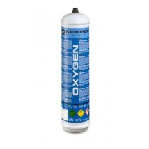 Kemper - Bouteille oxygène 110 bar Soudure bi-gaz Non rechargeable Connexion M10 x 1