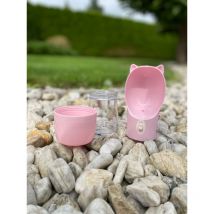 Bouteille Pour Chien Bouteille D'Eau Touristique Portable Avec Bol De Nourriture D'Eau