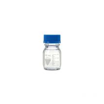 Bouteilles de laboratoire Rs Pro bouchon Bleu , graduée, 100ml, en pp, à Col Large ( Prix pour Paquet de 10 )