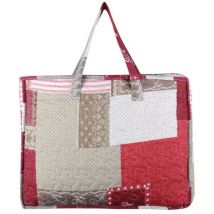 Boutis 220x240 avec 2 taies et sac Arkansas rouge