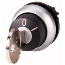 111779 M22-WRS-MS20 Tête de commande à clé collerette plastique clé noir 1 pc(s) Q298162 - Eaton