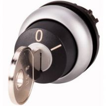 111785 M22-WRS-MS5 Tête de commande à clé collerette plastique clé noir 1 pc(s) Q251152 - Eaton