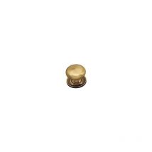 Bouton anglais laiton avec rosace - Hauteur : 22 mm - Diamètre : 30 mm Dubois