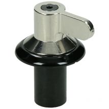 Bouton chrome d'origine (694975294) Four, cuisinière Smeg