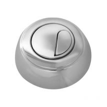 Verchromter Knopf für Kabel-Spülmechanismus 27000