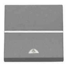 Bouton cloche large ARGENT Niessen Zenit N2204 PL