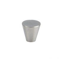 Bouton conique Ø20 x 27 mm Design Mat Inox brossé - DMK005.IN.20.5