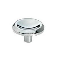 Bouton cuvette 37 x 20 mm Cadap chromé - 832/4V