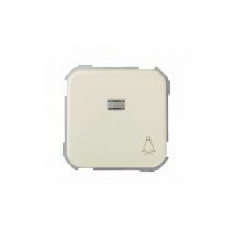 Bouton d'ampoule lumineuse ivoire Simon 31661-31