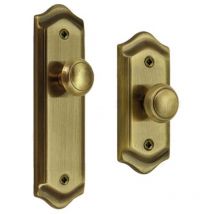 Bouton de garde-robe R.Eq-T203 modèle Lorca cuir anglais mat