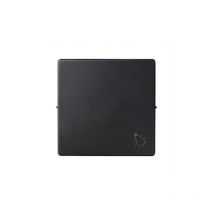 Simon - Bouton poussoir lumineux graphite 82018-38