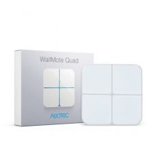 Aeotec - Bouton de commande murale Z-Wave - WallMote Quad - Aoetec