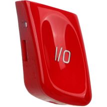 Treetalk - Bouton de commutation d'E / s de volant de modification de voiture pour bmw M3 e46 1998 - 2004 rouge