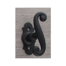 Bouton de fenêtre fer forgé coq noir Secury-t