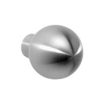 Bouton de meuble boule inox Argent 35 35 Argent