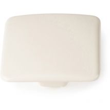 Bouton de meuble Carré beige zamak H.20 x l.37 x P.37 mm - REI
