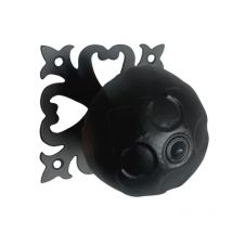 Boule rustique, diamètre 700mm, noire Secury-t