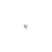 Bouton de meuble plastique rose Ø35 mm, contemporain