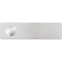 Heidemann - 70546 Bouton de sonnette simple acier inoxydable 48 v AC/2 a