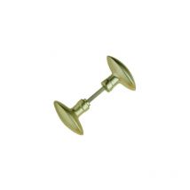 Ouvre&deco - Ouvre&Déco - 2 boutons de porte extérieure ou portail en Aluminium F2, olive