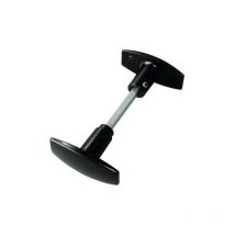 Bouton double pour porte. portail et grille 1008PC6 - Section du carré : 7 mm - Longueur du carré : 80 mm - Portée : 1 m et 2 m Dubois Industries