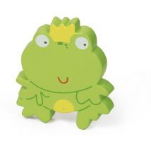 Bouton en plastique finition grenouille, dimensions: 66x56x25mm - talla