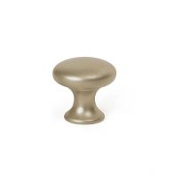 Poignée de porte en zamak avec une finition en biscuit de nickel, dimensions: 30x30x30mm et ø: 30mm - talla