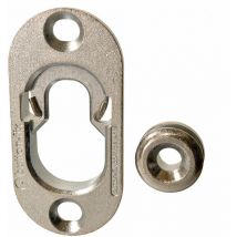 Plaque à panneaux en acier RF + jeu de boutons