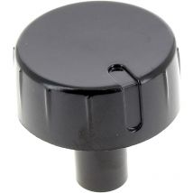 Bouton gaz noir 6h c00301988 - cuisiniere ariston