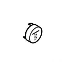 Accessoires - Bouton de jet Whirl, noir 92575610 - Hansgrohe