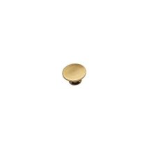 Dubois - Bouton lentille laiton - Hauteur : 12 mm - Diamètre : 25 mm