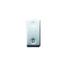 BOUTON-P.1P no 10A -sonette- sy/wt Gewiss GW20512