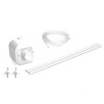 Bouton pneu externe blanc