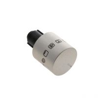 Bouton position inox pour four Whirlpool 481010567872