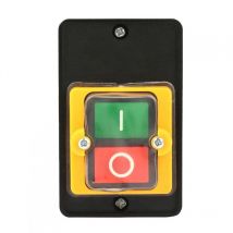 Sjlerst - Bouton-poussoir AC220V / 380V 10A Bouton-poussoir Imperméable Bouton Poussoir on/off Utilisé pour Machines Textiles d'Équipement Mécanique