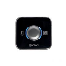 Cdvi - Bouton poussoir Choc no/nf lumineux et sonore pour boîte d'encastrement standard en 68 mm pmr