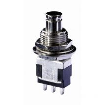 Mpg 106F mpg 106F Bouton-poussoir 250 v/ac 3 a 1 x On/(Off) à rappel 1 pc(s) - Knitter-switch