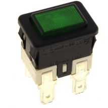 Bouton poussoir l4 n/vert s15804542 - chaudiere Chappee