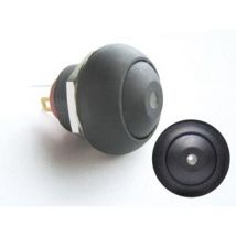 Bouton-poussoir miniature unipolaire à led blanche off-(on) switches R1396W