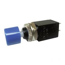 Bouton-poussoir Miyama DS-410, bl 706030 125 v/ac 3 a 1 x Off/(On) à rappel 1 pc(s) D78727