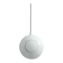 Regiplast - Bouton poussoir pneumatique réservoir wc haut apparent, blanc