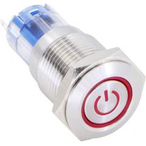 Bouton-poussoir tru components LAS2GQF-11ET/R/12V/S/P 1303020 48 v/dc 2 a 1 x On/(On) IP65 à rappel 1 pc(s)