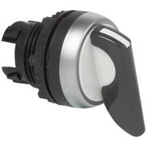 BACO BAL21MR03 L21MR03 Bouton sélecteur collerette plastique, chromé noir 2 x 45 ° 1 pc(s)