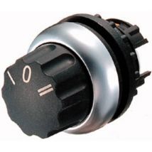 216863 M22-WR3 Bouton sélecteur collerette plastique commutateur rotatif noir 1 pc(s) Q250582 - Eaton